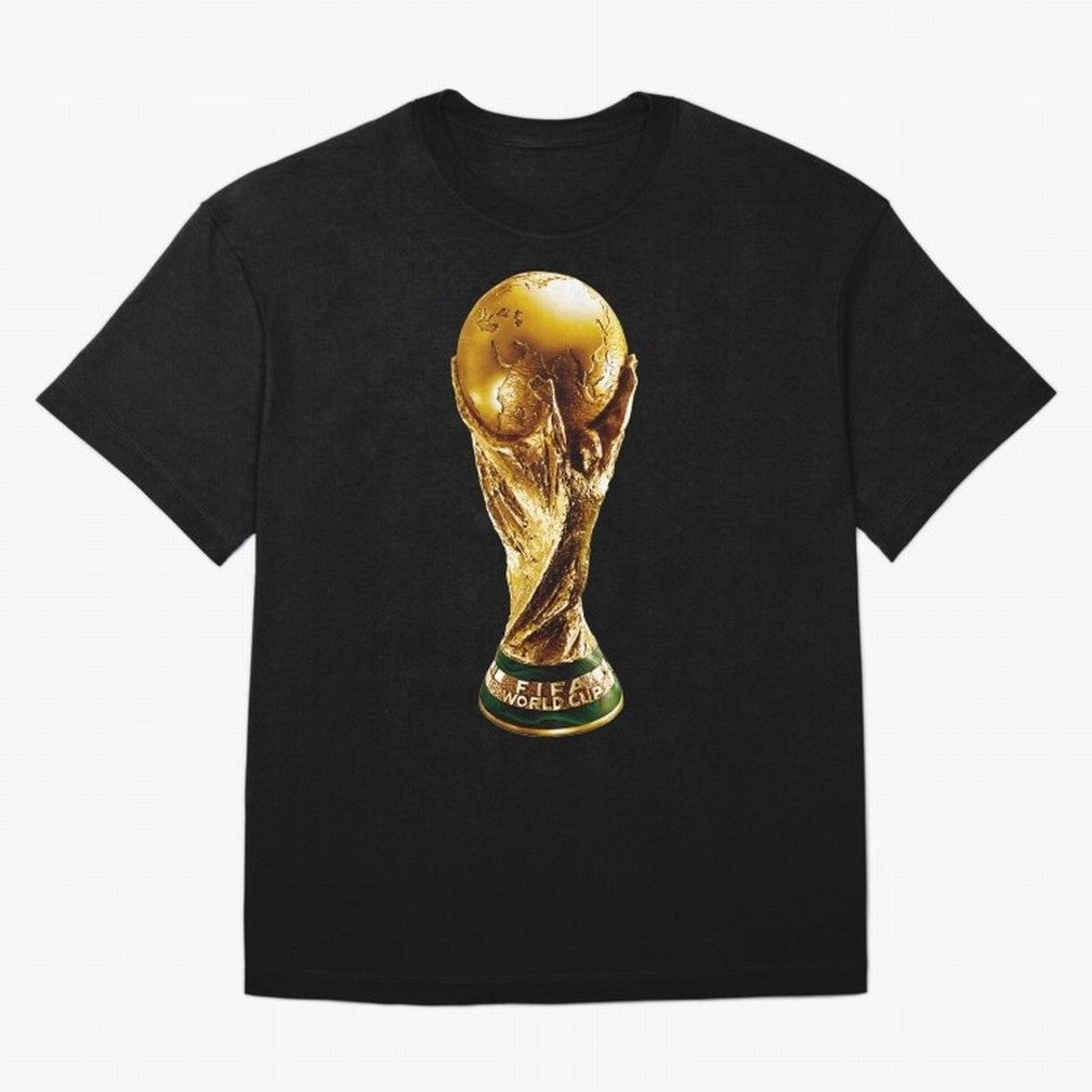 SOCCER TROPHY Classic T-Shirt Keep the Match Day Mood of FIFA World Cup 2026 USA Canada Mexico Spirit, Built around Brazil, Portugal and Argentina, Mbappe and Neymar, Match Day Excitement, Supporter Culture, Golden Goals and Global Football