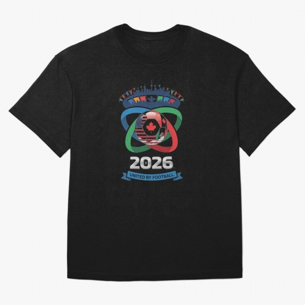 Infinity Loop World Cup 2026 Host Nation Classic T-Shirt Feel FIFA World Cup 2026 Group Stage with Cristiano Ronaldo, Haaland and CR7, Brazil Energy, Goal Celebration Energy, Supporter Heritage, Football Icons and Worldwide Tournament Joy; Perfect