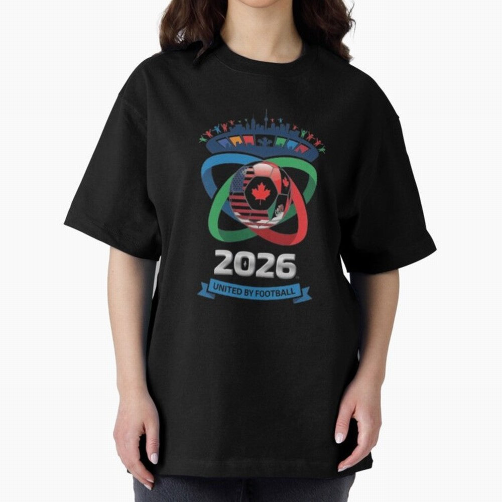 Infinity Loop World Cup 2026 Host Nation Classic T-Shirt Feel FIFA World Cup 2026 Group Stage with Cristiano Ronaldo, Haaland and CR7, Brazil Energy, Goal Celebration Energy, Supporter Heritage, Football Icons and Worldwide Tournament Joy; Perfect