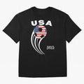 World Cup 2022 Team USA Classic T-Shirt Show Up for the Glory of FIFA World Cup 2026 Group Stage Spirit, Made for France and Portugal, Messi, Neymar and Mbappe, Championship Spirit, Famous Goals, Roaring Crowds and International Football Unity;