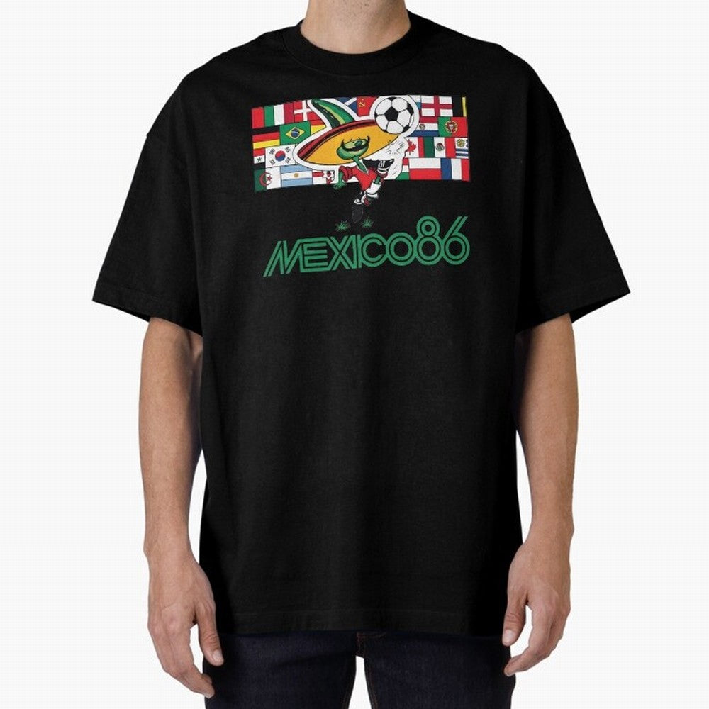 Pique Mexico 86 World Cup Soccer Mascot Classic T-Shirt Support Iconic Players in Global Football Passion for FIFA World Cup 2026 Group Stage, Inspired by CR7, Germany, Match Day Excitement, Supporter Culture, Golden Goals and Global Football
