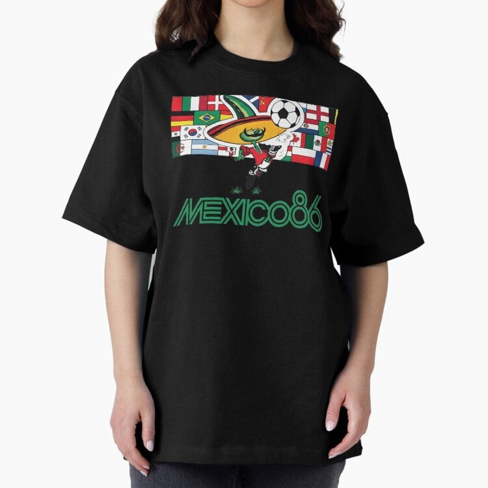 Pique Mexico 86 World Cup Soccer Mascot Classic T-Shirt Support Iconic Players in Global Football Passion for FIFA World Cup 2026 Group Stage, Inspired by CR7, Germany, Match Day Excitement, Supporter Culture, Golden Goals and Global Football