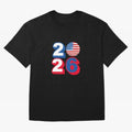USA 2026 Soccer Ball Classic T-Shirt Stand Proud for FIFA World Cup 2026 Group Stage Highlighting Cristiano Ronaldo, Argentina, France and Brazil Energy, Soccer Culture, Superstar Moments, National Team Dreams and Competitive Fire; Made for Die