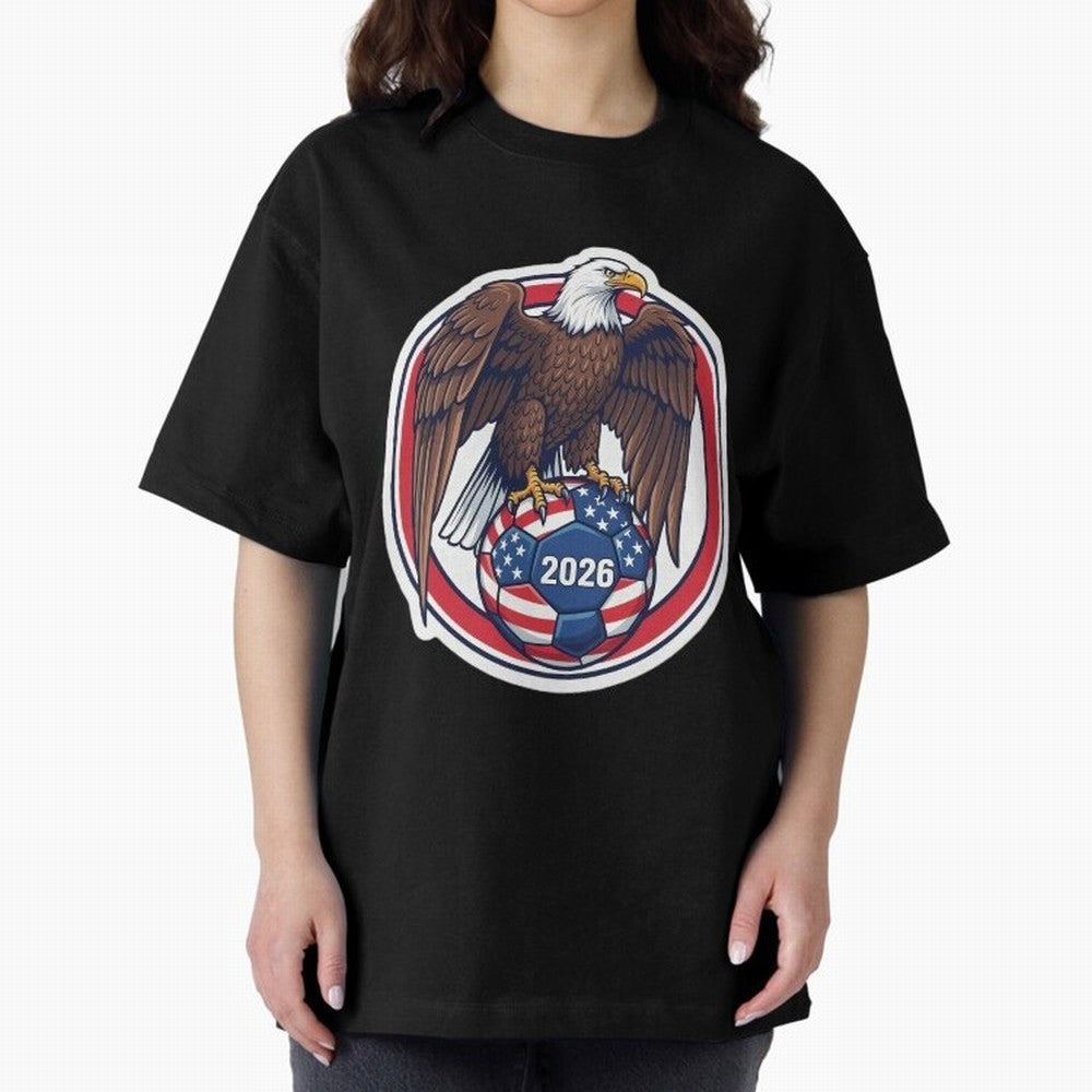 USA Eagle Soccer 2026 ¨C American Pride Football Design Classic T-Shirt Show Your Stadium Side during the FIFA World Cup 2026 USA Canada Mexico Journey through Messi Highlights, Argentina Pride, Game Day Rituals, Football Legends, Country Pride and