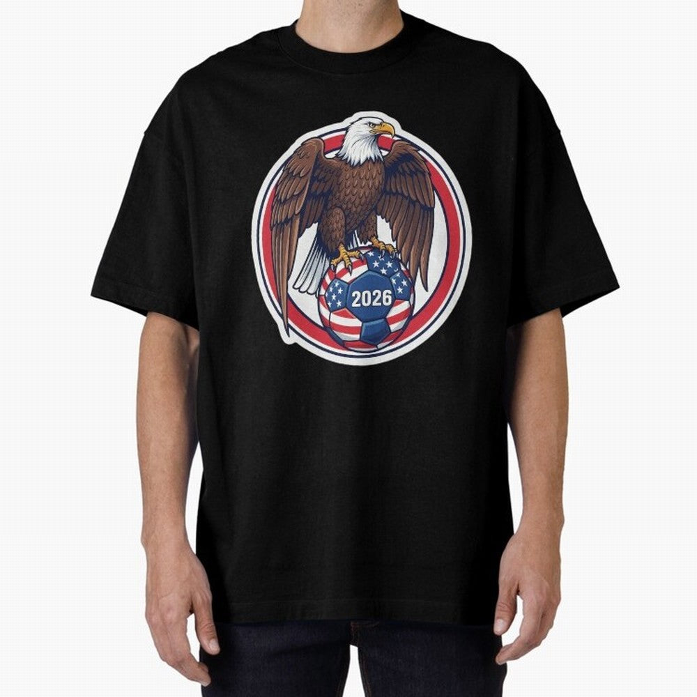 USA Eagle Soccer 2026 ¨C American Pride Football Design Classic T-Shirt Show Your Stadium Side during the FIFA World Cup 2026 USA Canada Mexico Journey through Messi Highlights, Argentina Pride, Game Day Rituals, Football Legends, Country Pride and