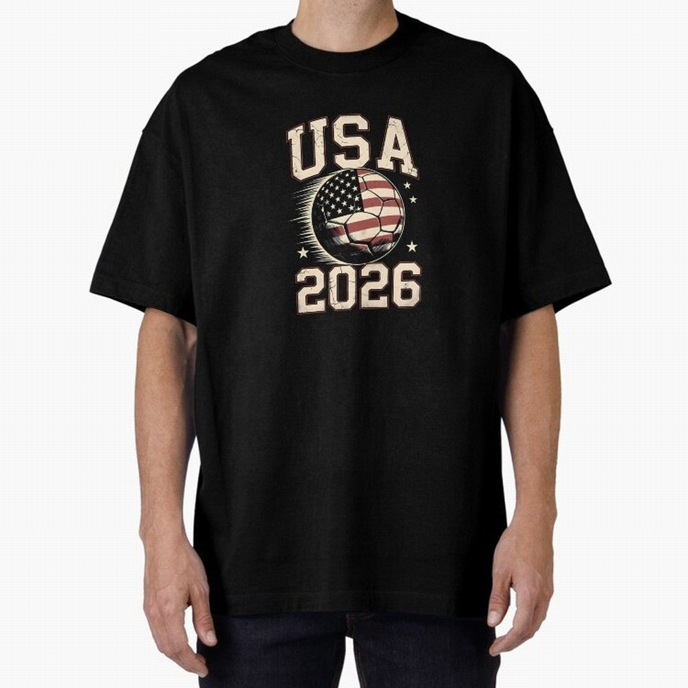 USA Soccer World Cup 2026 American Fan T-Shirt_88555733 Classic T-Shirt Refresh FIFA World Cup 2026 Group Stage Made for Messi, France Energy, Fan Favorite Moments, National Team Passion, Big Match Drama and Soccer History; Ideal for Football Dads,