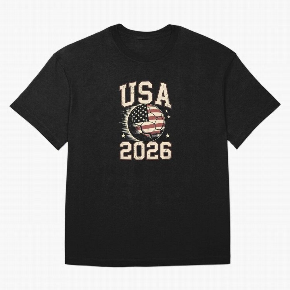 USA Soccer World Cup 2026 American Fan T-Shirt_88555733 Classic T-Shirt Refresh FIFA World Cup 2026 Group Stage Made for Messi, France Energy, Fan Favorite Moments, National Team Passion, Big Match Drama and Soccer History; Ideal for Football Dads,