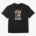 USA Soccer World Cup 2026 American Fan T-Shirt_88555733 Classic T-Shirt Refresh FIFA World Cup 2026 Group Stage Made for Messi, France Energy, Fan Favorite Moments, National Team Passion, Big Match Drama and Soccer History; Ideal for Football Dads,
