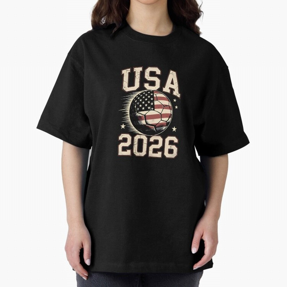 USA Soccer World Cup 2026 American Fan T-Shirt_88555733 Classic T-Shirt Refresh FIFA World Cup 2026 Group Stage Made for Messi, France Energy, Fan Favorite Moments, National Team Passion, Big Match Drama and Soccer History; Ideal for Football Dads,