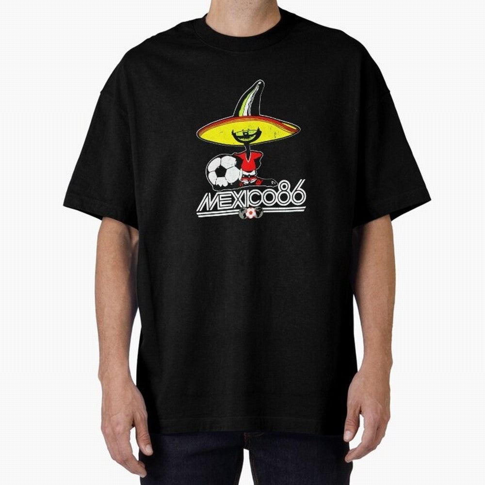 Mexico 86 World Cup Pique Retro Vintage T-Shirt_90751770 Classic T-Shirt Honor the Football Icons of FIFA World Cup 2026 USA Canada Mexico Driven by Mbappe and Neymar, Netherlands Energy, Soccer Culture, Superstar Moments, National Team Dreams and