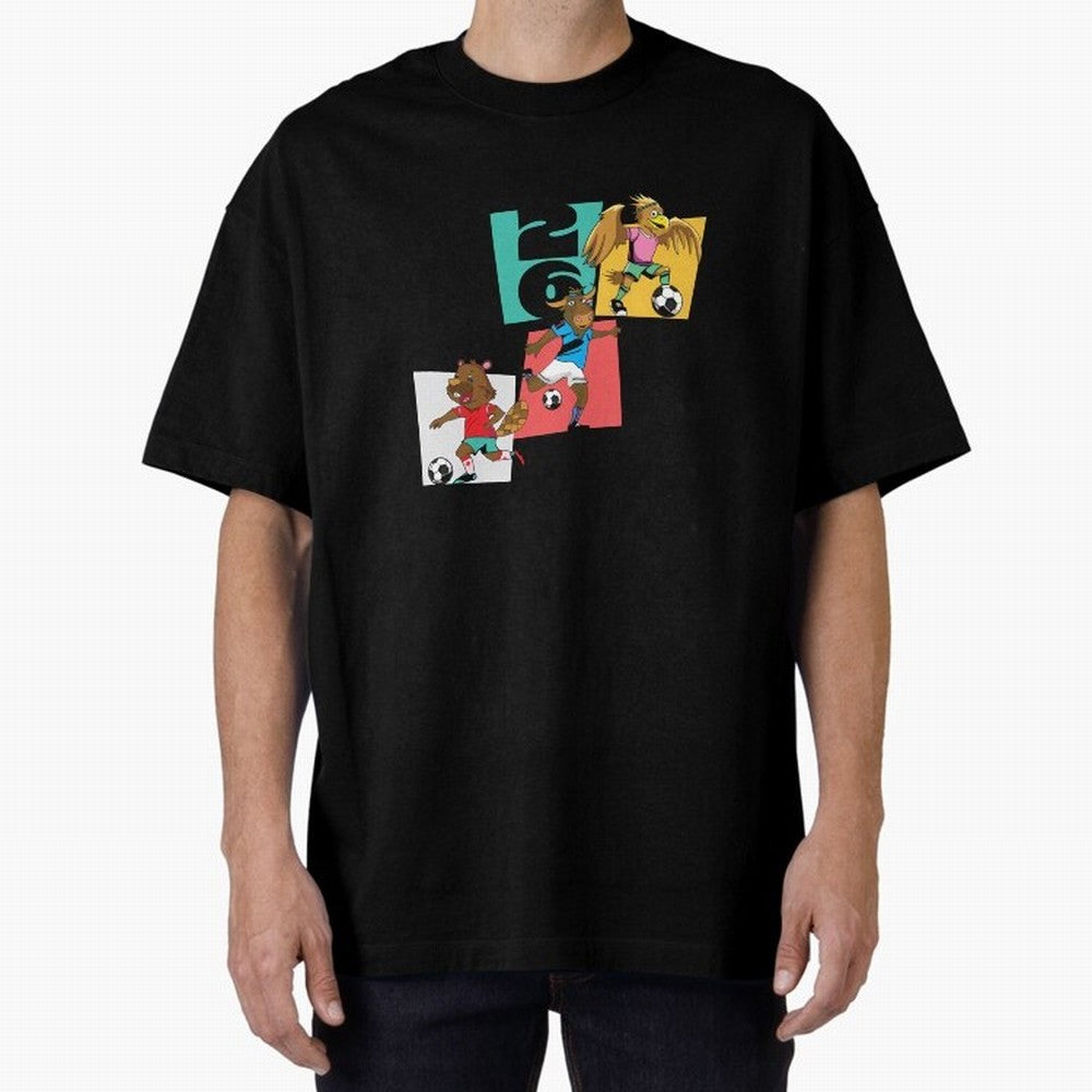 North America Mascots 2 T-Shirt_83568192 Classic T-Shirt Follow the Final Road of the FIFA World Cup 2026 Journey through Messi, Neymar and Mbappe Highlights, England and Germany Pride, Champion Mindset, Group Stage Buzz, Knockout Tension and