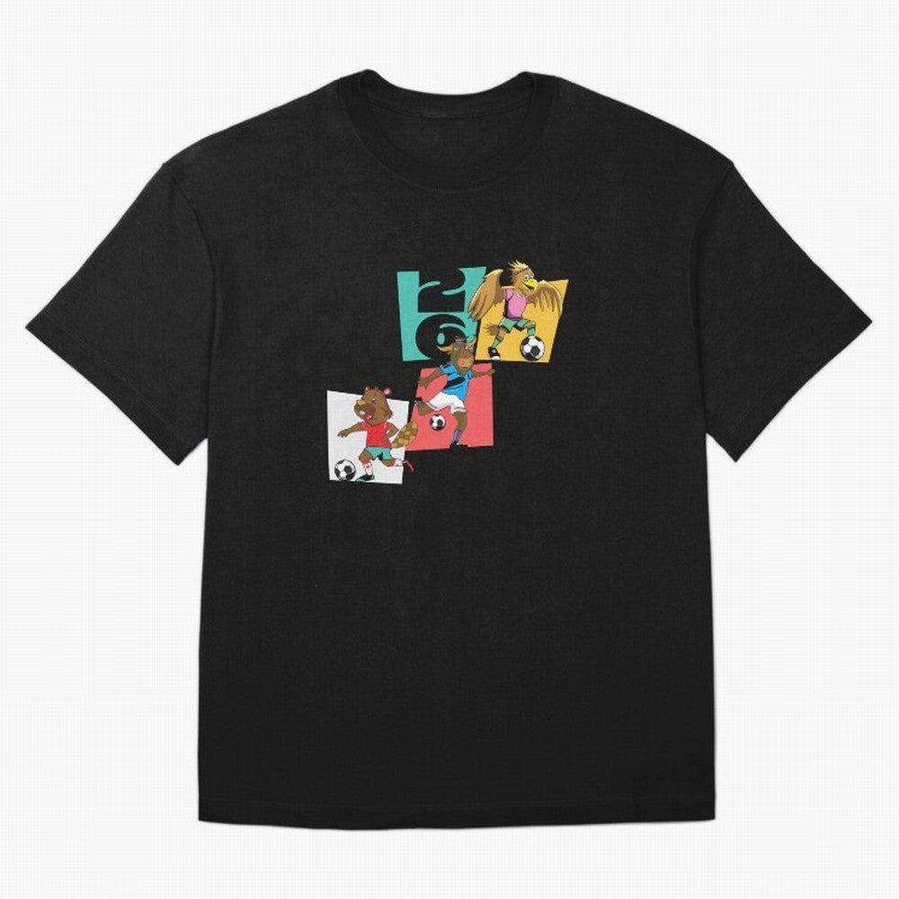 North America Mascots 2 T-Shirt_83568192 Classic T-Shirt Follow the Final Road of the FIFA World Cup 2026 Journey through Messi, Neymar and Mbappe Highlights, England and Germany Pride, Champion Mindset, Group Stage Buzz, Knockout Tension and