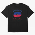Haiti Football Fan Haitian Soccer Supporter National Team Pride Caribbean 2026 T-Shirt_90544900 Classic T-Shirt Follow FIFA World Cup 2026 Group Stage Spirit, Celebrating Germany, Neymar, Soccer Culture, Superstar Moments, National Team Dreams and