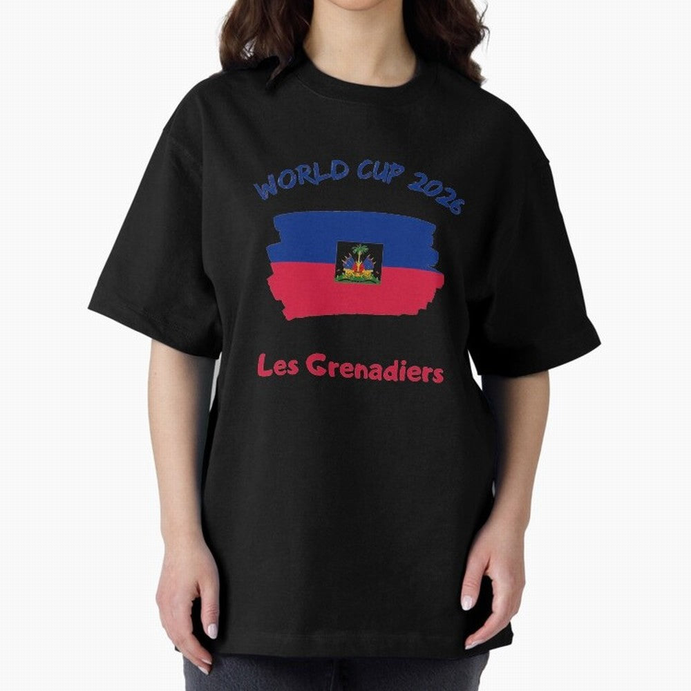 Haiti Football Fan Haitian Soccer Supporter National Team Pride Caribbean 2026 T-Shirt_90544900 Classic T-Shirt Follow FIFA World Cup 2026 Group Stage Spirit, Celebrating Germany, Neymar, Soccer Culture, Superstar Moments, National Team Dreams and