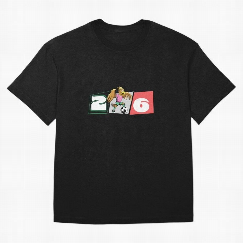 Mexico World Cup 2026 Horizontal T-Shirt_83569561 Classic T-Shirt Show Your Love for FIFA World Cup 2026 Spirit, with Germany, Messi, CR7 and Mbappe, Match Day Excitement, Supporter Culture, Golden Goals and Global Football Passion; Ideal for