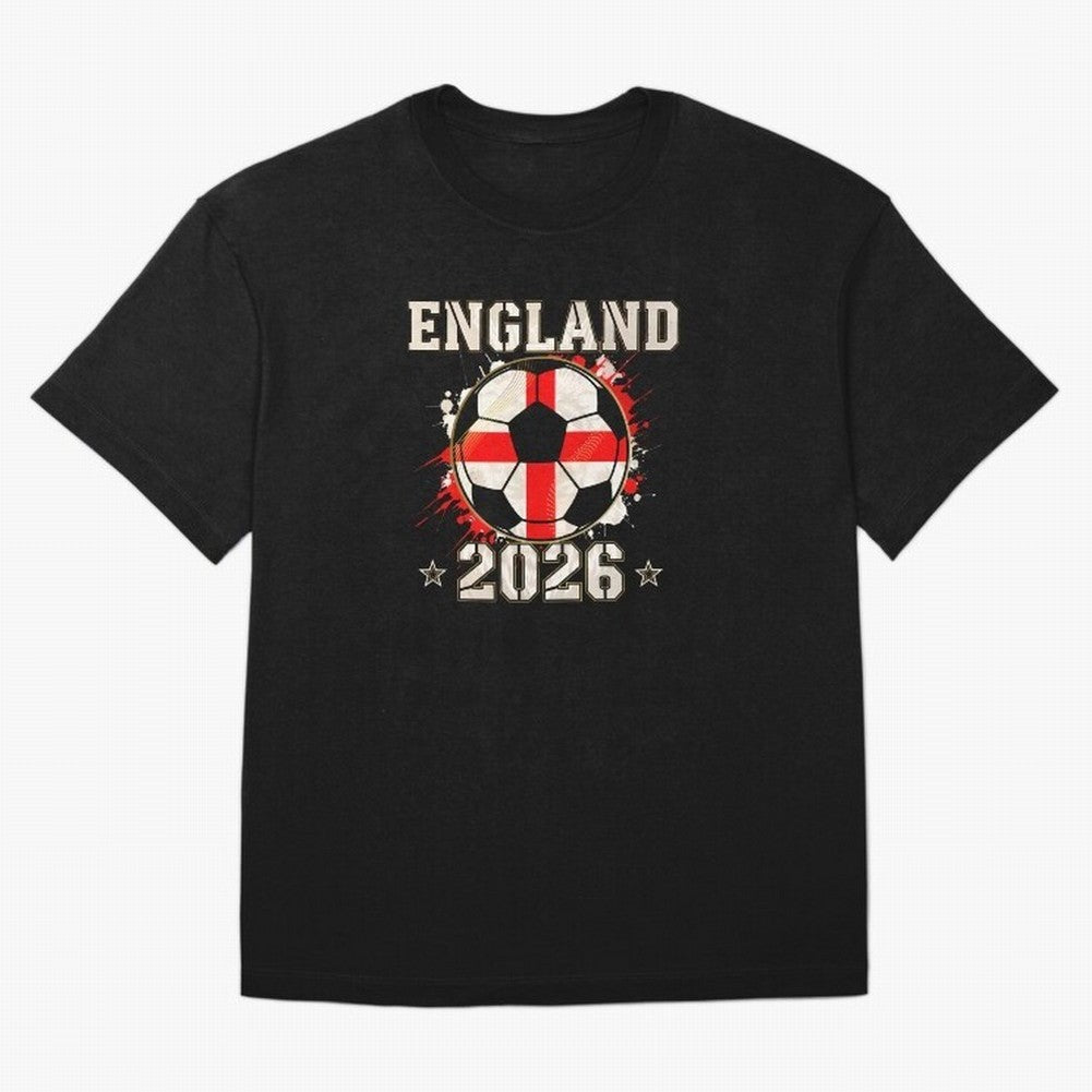 Front Print England Soccer World Cup 2026 - English Fan Gift T-Shirt_84562392 Classic T-Shirt Celebrate Rivalries and Pride in FIFA World Cup 2026 Group Stage Spirit, Connected to England, France and Netherlands, Neymar, Football Passion, Legendary