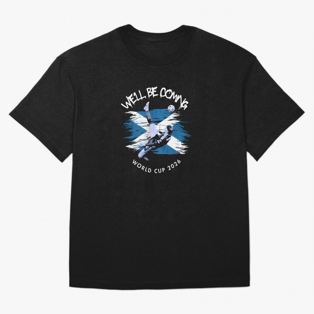 We'll be coming 2026 - Tartan Army Returns T-Shirt_83870751 Classic T-Shirt Honor FIFA World Cup 2026 Group Stage Spirit, Built around England, Neymar, Worldwide Fan Energy, Dramatic Goals, Stadium Lights and Championship Celebrations; Perfect for