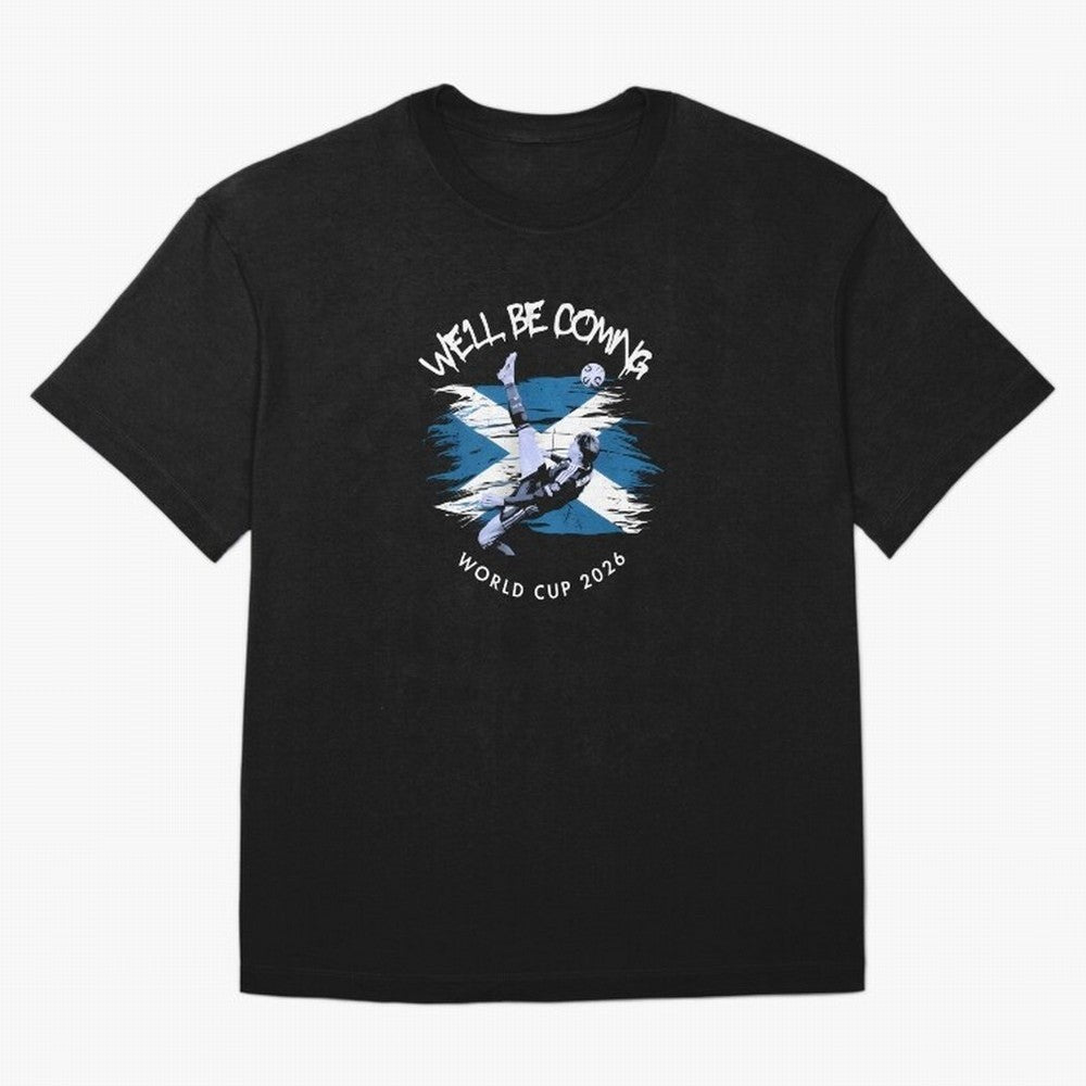 We'll be coming 2026 - Tartan Army Returns T-Shirt_83870751 Classic T-Shirt Wear the Spirit of the FIFA World Cup 2026 USA Canada Mexico Journey through Cristiano Ronaldo, Haaland and CR7 Highlights, Germany Pride, Sports Nostalgia, International