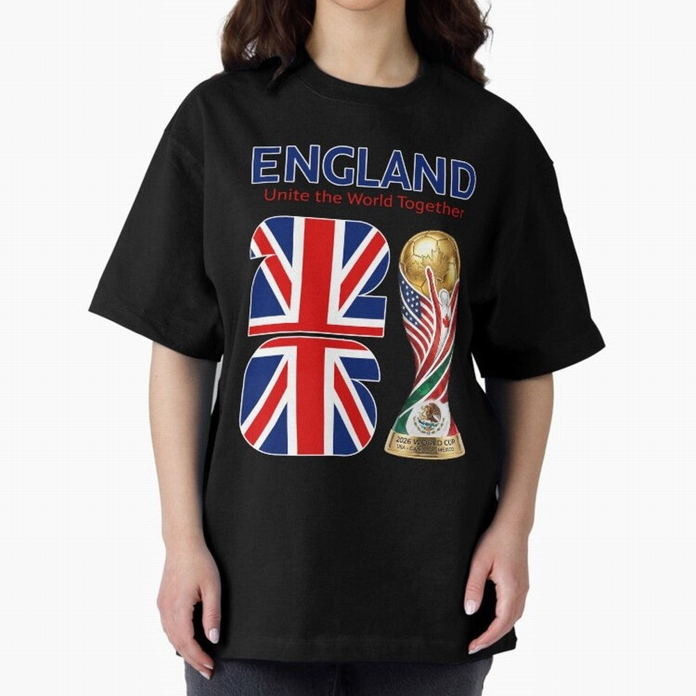 World Cup 2026, IMG 029, ENGLAND 001 Classic T-Shirt Celebrate Global Passion for Global Football Passion for FIFA World Cup 2026 Group Stage, with Neymar, Haaland and Cristiano Ronaldo, Portugal, Classic Soccer Heritage, Championship Pressure, Fan