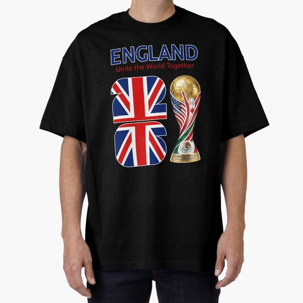 World Cup 2026, IMG 029, ENGLAND 001 Classic T-Shirt Celebrate Global Passion for Global Football Passion for FIFA World Cup 2026 Group Stage, with Neymar, Haaland and Cristiano Ronaldo, Portugal, Classic Soccer Heritage, Championship Pressure, Fan