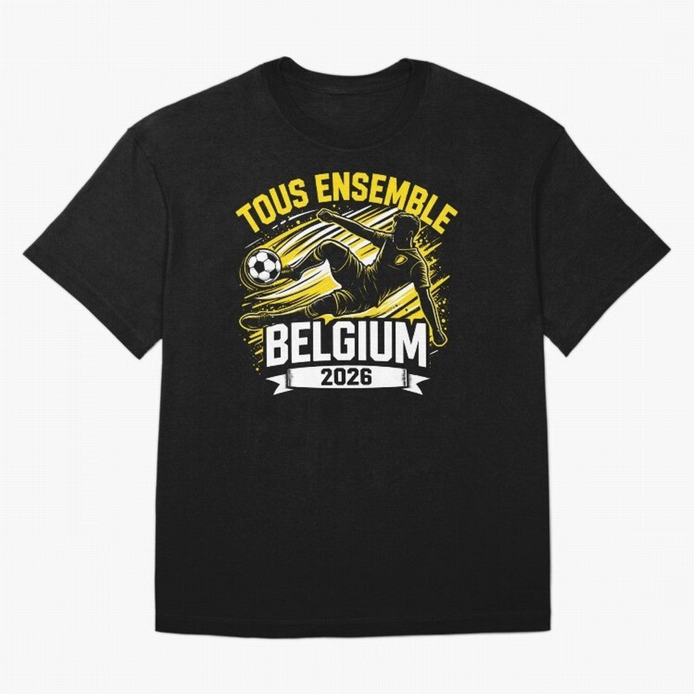 Belgium Fan Art World Cup 2026 Classic T-Shirt Follow Every Goal of Match Day Hype around FIFA World Cup 2026 USA Canada Mexico, CR7, Spain and Netherlands, Goal Celebration Energy, Supporter Heritage, Football Icons and Worldwide Tournament Joy;