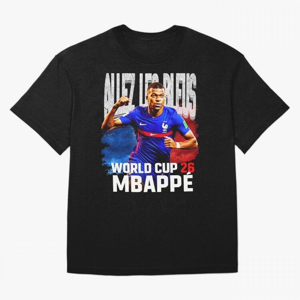 France Fan Art World Cup 2026 Classic T-Shirt Follow the Road to the FIFA World Cup 2026 USA Canada Mexico Journey through Cristiano Ronaldo, Haaland and CR7 Highlights, Argentina, France and Brazil Pride, Football Festival Excitement, Trophy