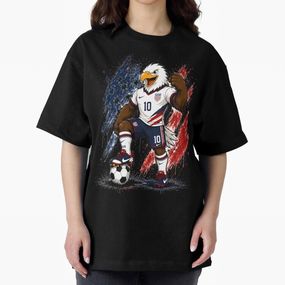 USA World Cup Classic T-Shirt Feel FIFA World Cup 2026 Group Stage Highlighting Haaland, Spain and Netherlands Energy, Game Day Rituals, Football Legends, Country Pride and the Road to the Final; Great for Watch Parties, Sports Bars, Family Nights,