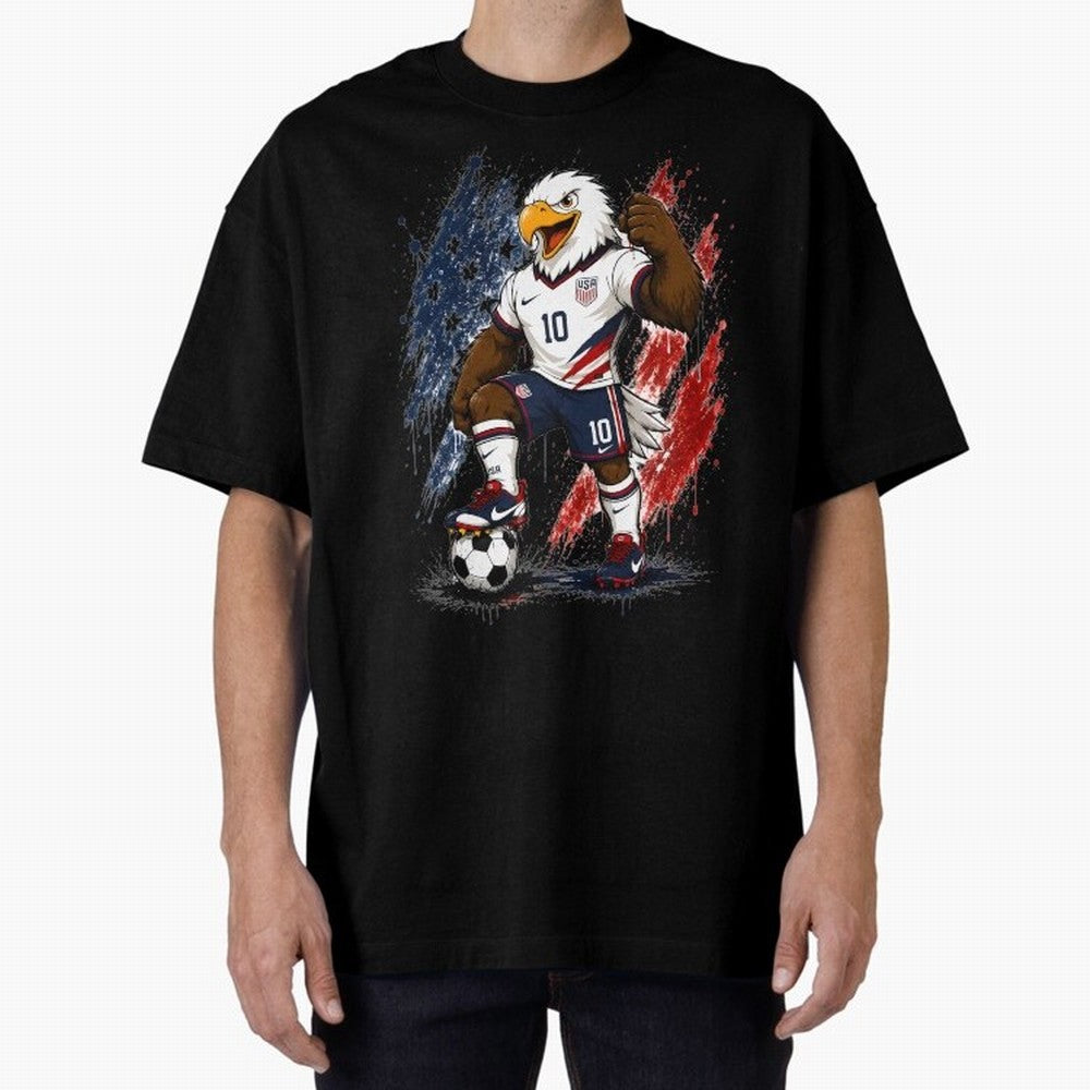 USA World Cup Classic T-Shirt Feel FIFA World Cup 2026 Group Stage Highlighting Haaland, Spain and Netherlands Energy, Game Day Rituals, Football Legends, Country Pride and the Road to the Final; Great for Watch Parties, Sports Bars, Family Nights,