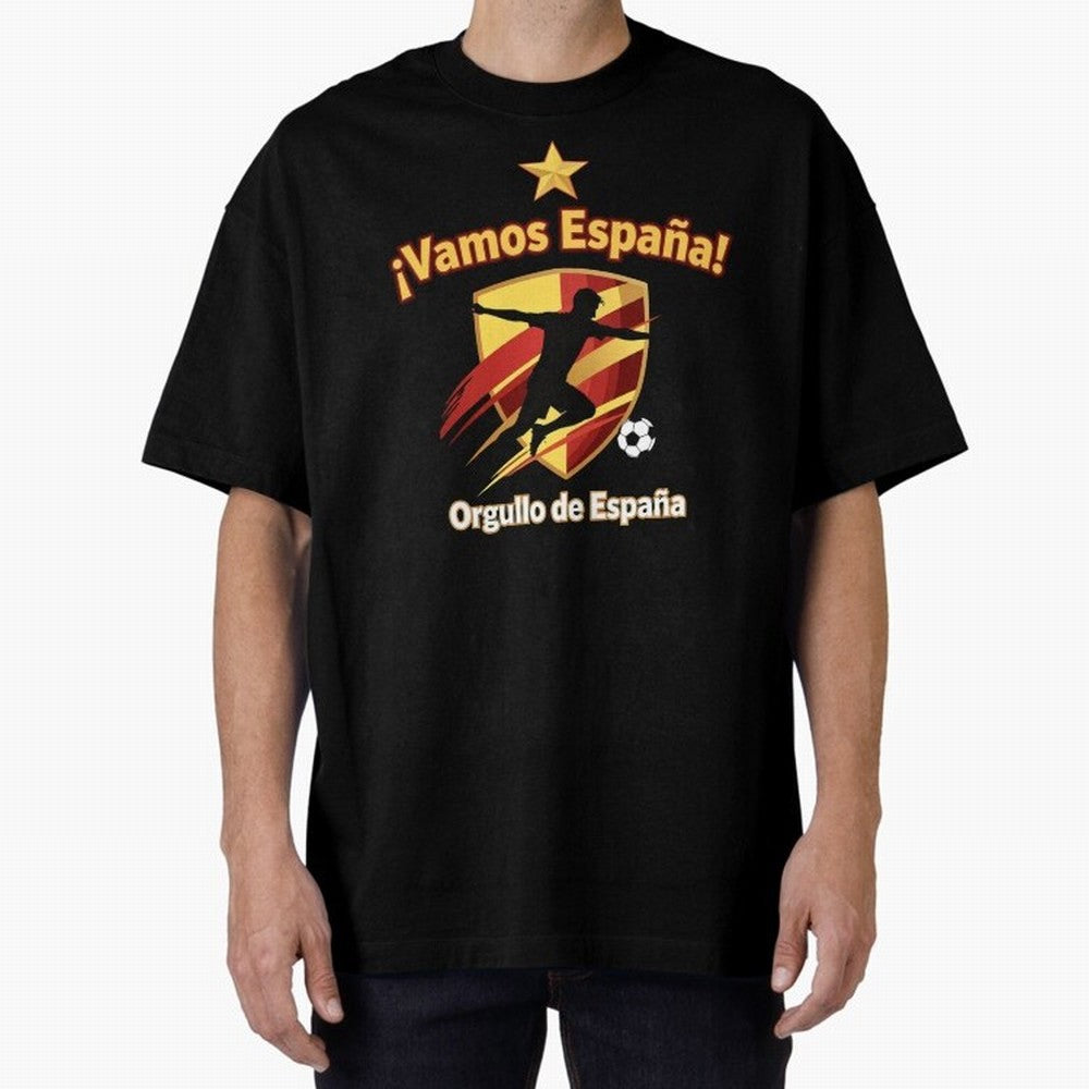 Spain World Cup 2026 Fan Art Classic T-Shirt Celebrate Fan Favorites in Global Football Passion for FIFA World Cup 2026 Group Stage, Filled with Messi, CR7 and Mbappe, Spain, Goal Celebration Energy, Supporter Heritage, Football Icons and Worldwide