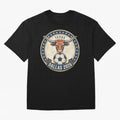 Dallas Texas 2026 World Cup Host City Vintage Football Badge Classic T-Shirt Turn Football Passion into FIFA World Cup 2026 Spirit, Highlighting Portugal, Spain and Germany, Neymar, Haaland and Cristiano Ronaldo, Fan Favorite Moments, National Team