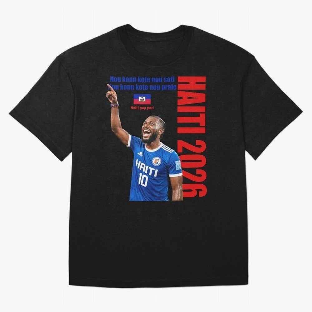 IMG 002, World Cup 2026, Haiti 002 Classic T-Shirt Follow Every Goal of the FIFA World Cup 2026 Group Stage Journey through Mbappe and Neymar Highlights, England and Germany Pride, Champion Mindset, Group Stage Buzz, Knockout Tension and Passionate