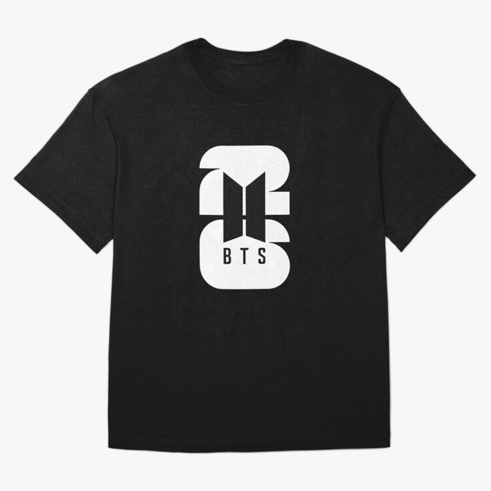 BTS and World Cup Logo - Classic Black and White Edition Classic T-Shirt Join Global Football Passion for FIFA World Cup 2026 Group Stage, Driven by Haaland and Mbappe, Argentina, France and Brazil, Tournament Hype, Historic Matchups, Family