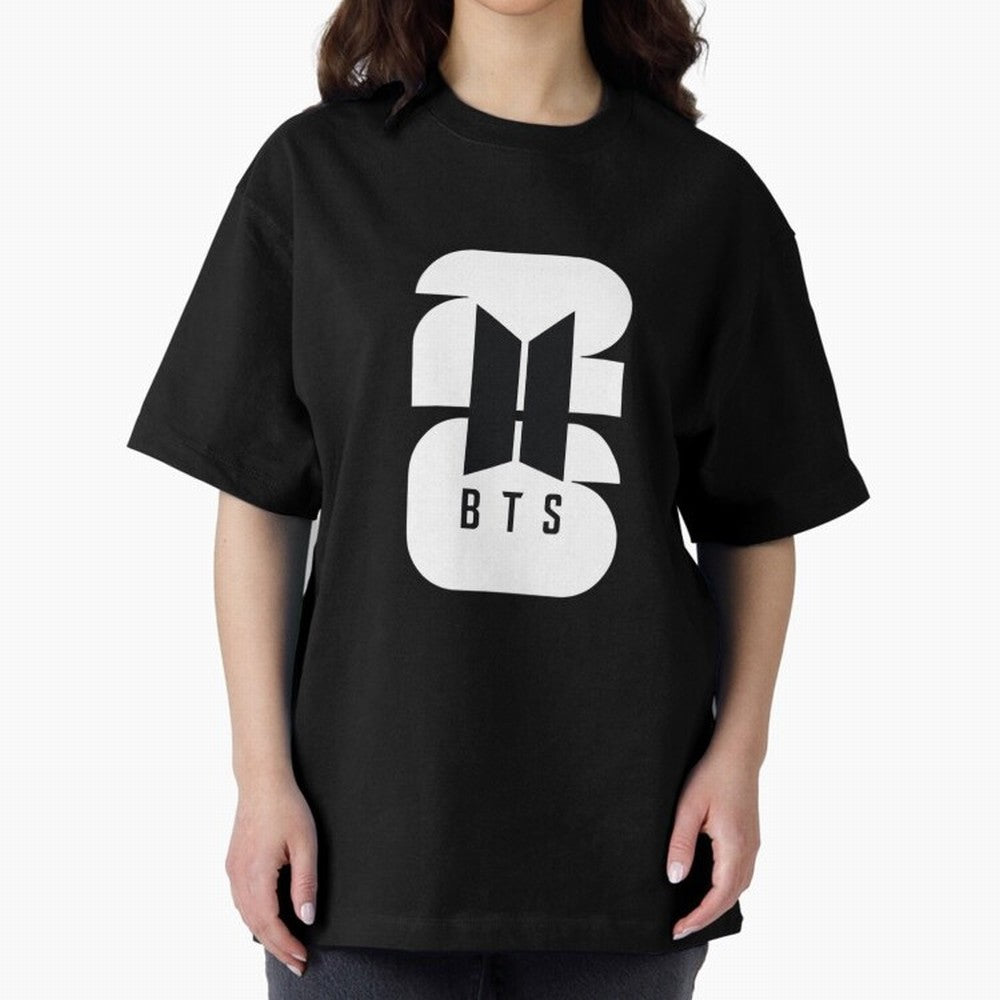 BTS and World Cup Logo - Classic Black and White Edition Classic T-Shirt Join Global Football Passion for FIFA World Cup 2026 Group Stage, Driven by Haaland and Mbappe, Argentina, France and Brazil, Tournament Hype, Historic Matchups, Family
