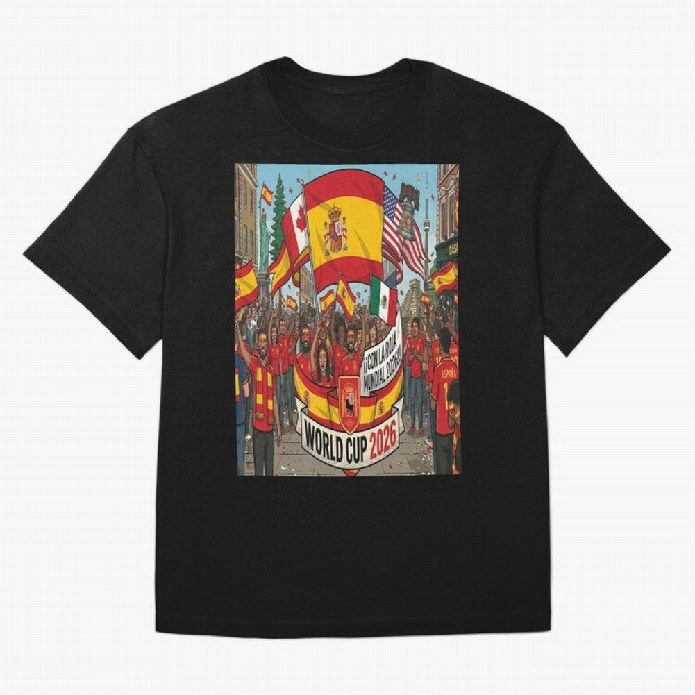 Spain Classic T-Shirt Bring Supporter Culture to FIFA World Cup 2026 USA Canada Mexico Capturing CR7, Portugal, Spain and Germany Energy, Worldwide Fan Energy, Dramatic Goals, Stadium Lights and Championship Celebrations; Perfect for People Who