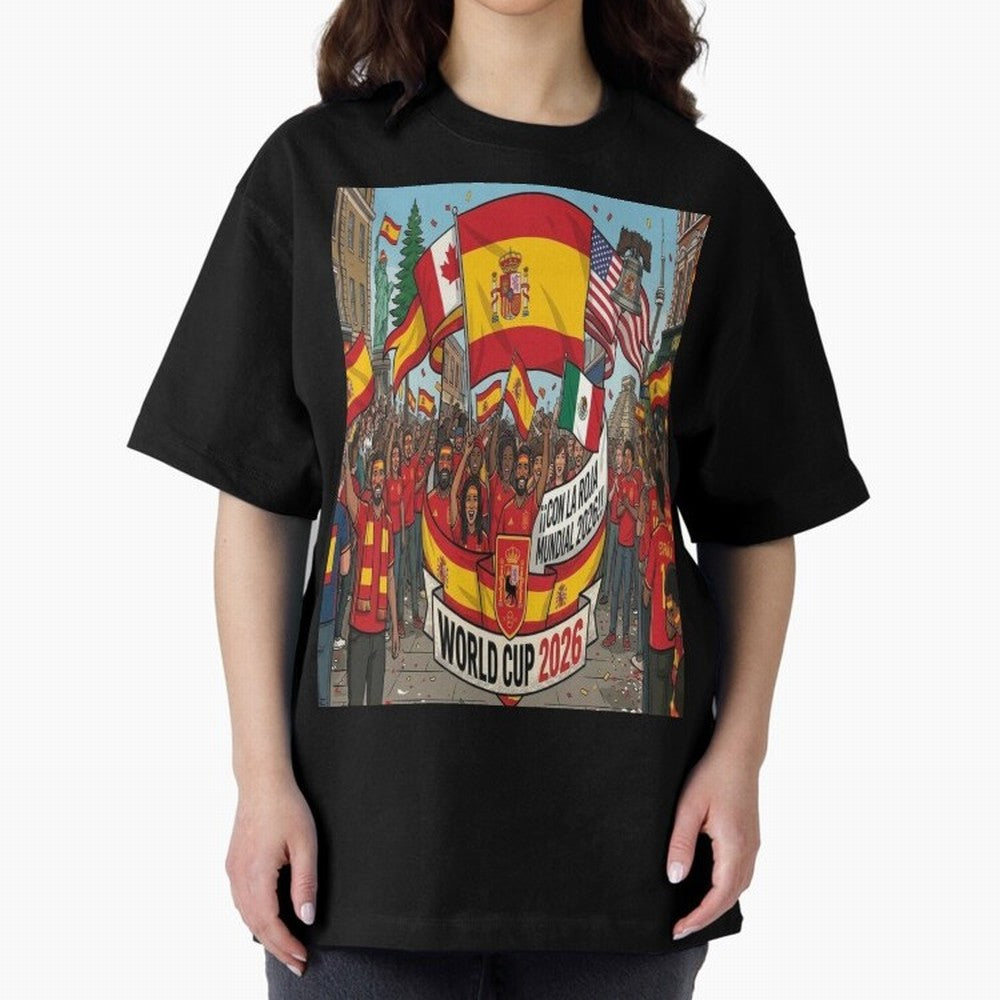 Spain Classic T-Shirt Bring Supporter Culture to FIFA World Cup 2026 USA Canada Mexico Capturing CR7, Portugal, Spain and Germany Energy, Worldwide Fan Energy, Dramatic Goals, Stadium Lights and Championship Celebrations; Perfect for People Who