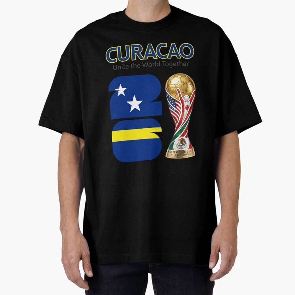 World Cup 2026, IMG 028, CURACAO 001 Classic T-Shirt Showcase FIFA World Cup 2026 USA Canada Mexico Spirit, Capturing Portugal, Spain and Germany, Neymar, Vintage Soccer Flavor, Modern Football Stars, National Flags and Final Night Emotion; Built