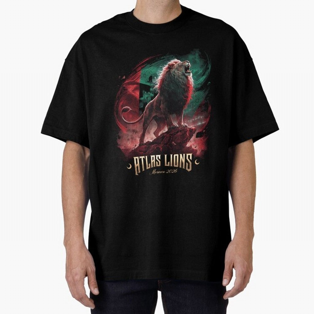 Morocco - The Atlas Lions Classic T-Shirt Celebrate the Magic of FIFA World Cup 2026 USA Canada Mexico Celebrating Haaland and Mbappe, Brazil, Portugal and Argentina Energy, Goal Celebration Energy, Supporter Heritage, Football Icons and Worldwide