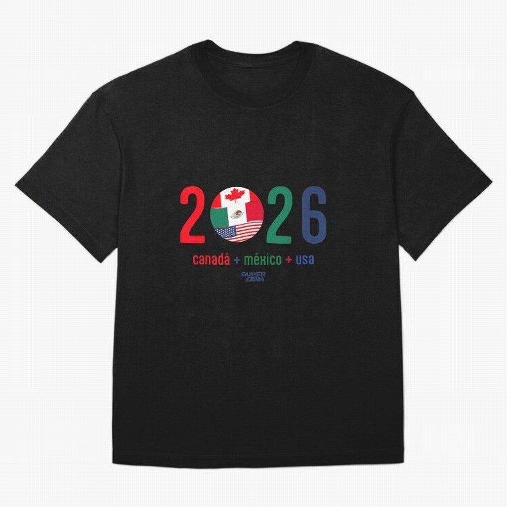 World Cup 2026 Host Nations Soccer Design Classic T-Shirt Back the Journey through FIFA World Cup 2026 Group Stage Spirit, Capturing Spain, Neymar, Retro Football Energy, Iconic Rivalries, Trophy Chase Drama and Stadium Atmosphere; Ideal for