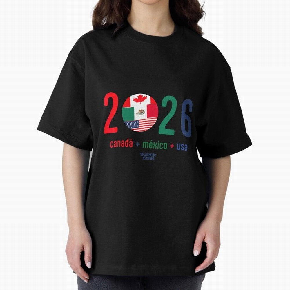 World Cup 2026 Host Nations Soccer Design Classic T-Shirt Back the Journey through FIFA World Cup 2026 Group Stage Spirit, Capturing Spain, Neymar, Retro Football Energy, Iconic Rivalries, Trophy Chase Drama and Stadium Atmosphere; Ideal for