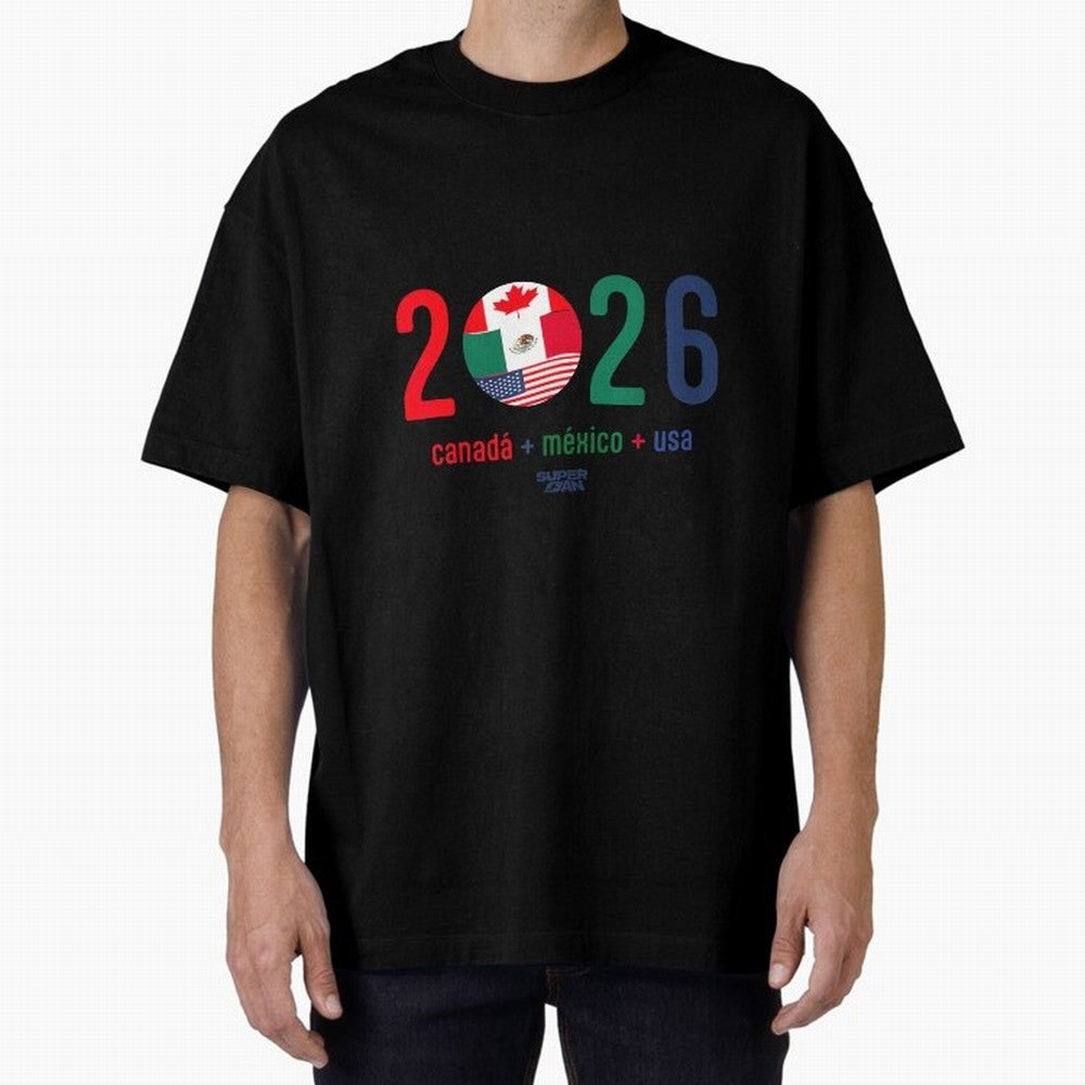 World Cup 2026 Host Nations Soccer Design Classic T-Shirt Back the Journey through FIFA World Cup 2026 Group Stage Spirit, Capturing Spain, Neymar, Retro Football Energy, Iconic Rivalries, Trophy Chase Drama and Stadium Atmosphere; Ideal for