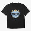 Argentinian Soccer Fan World Cup 2026 Classic T-Shirt Feel the Trophy Chase of FIFA World Cup 2026 for Fans of Messi and Argentina, France and Brazil, Bringing Sports Nostalgia, International Competition, Famous Players and Unforgettable Victories;