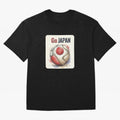Go Japan Soccer Ball Flag | Japanese Football Fan Graphic Tee Classic T-Shirt Celebrate Classic Football Spirit in Global Football Passion for FIFA World Cup 2026 USA Canada Mexico, Featuring Messi and Cristiano Ronaldo, England, France and