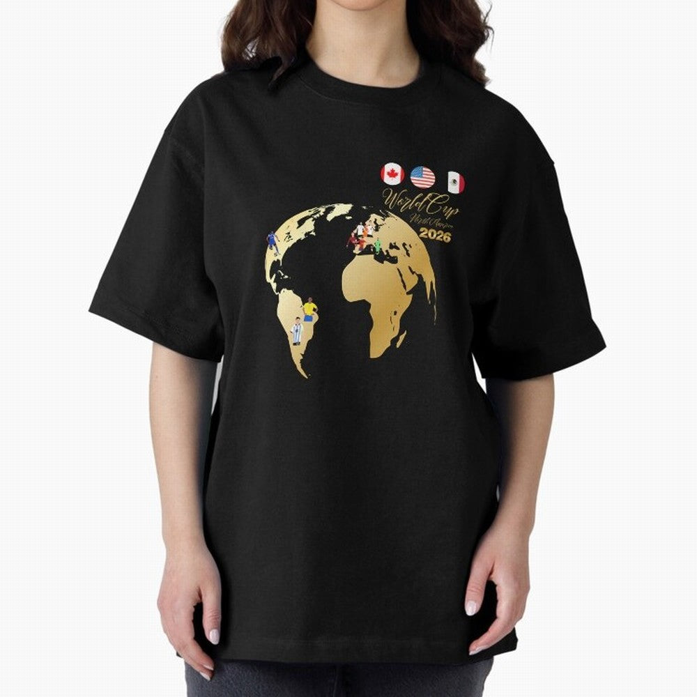 World Cup 2026 T-Shirt_70890629 Classic T-Shirt Carry National Pride through Match Day Hype around FIFA World Cup 2026 Group Stage, Messi, Neymar and Mbappe, France and Portugal, Stadium Memories, Football Loyalty, International Chants and