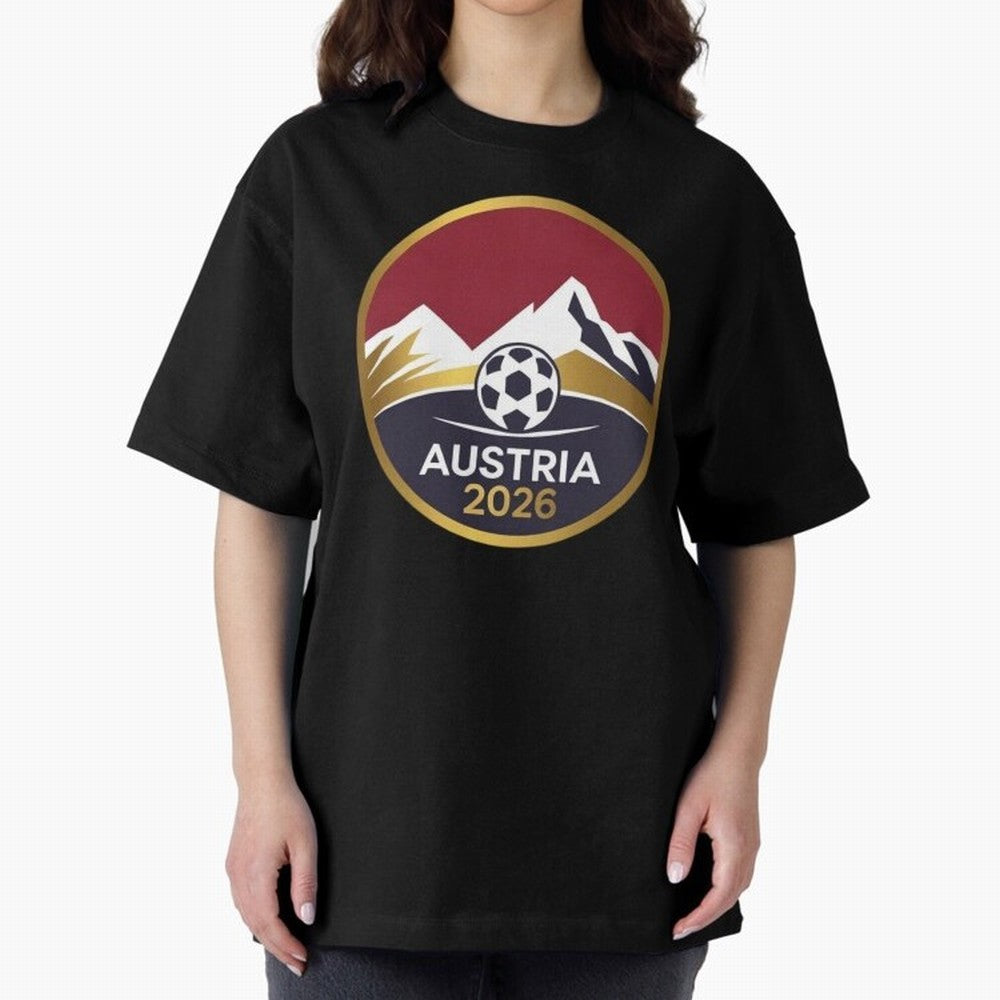 Austria 2026 Classic T-Shirt Bring Bold Fan Energy to Global Football Passion for FIFA World Cup 2026 Group Stage, Inspired by Neymar, Haaland and Cristiano Ronaldo, England, Worldwide Fan Energy, Dramatic Goals, Stadium Lights and Championship