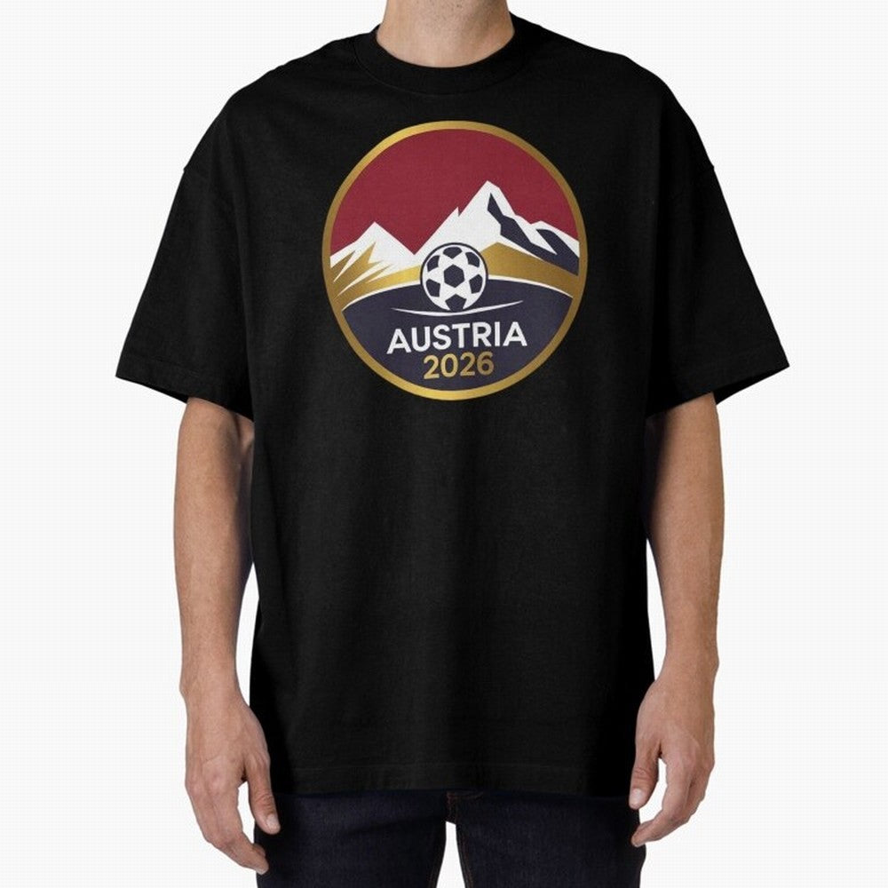 Austria 2026 Classic T-Shirt Bring Bold Fan Energy to Global Football Passion for FIFA World Cup 2026 Group Stage, Inspired by Neymar, Haaland and Cristiano Ronaldo, England, Worldwide Fan Energy, Dramatic Goals, Stadium Lights and Championship