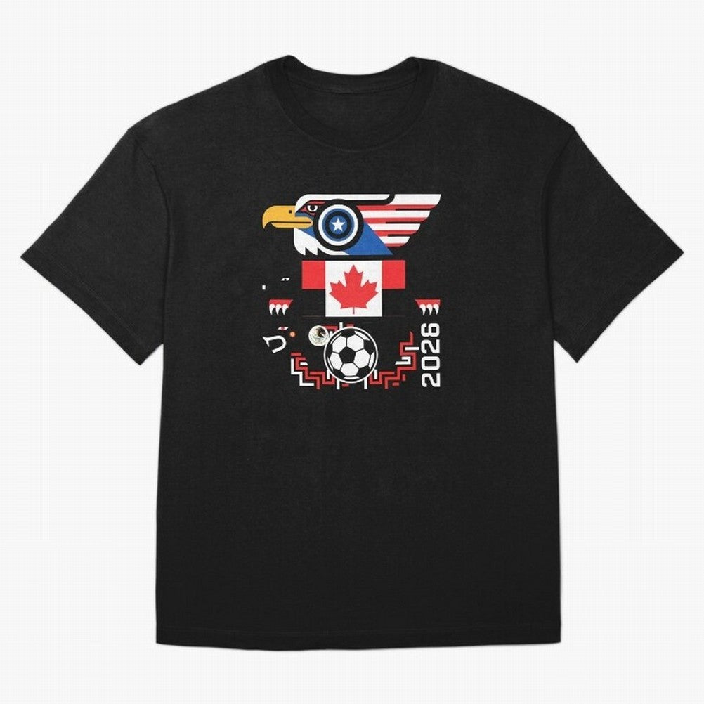 North America Spirit Cup 2026 T-Shirt_82734510 Classic T-Shirt Make Game Day About Match Day Hype around FIFA World Cup 2026 USA Canada Mexico, Cristiano Ronaldo, Spain and Netherlands, Football History, Final Match Energy, Crowd Noise and Once in