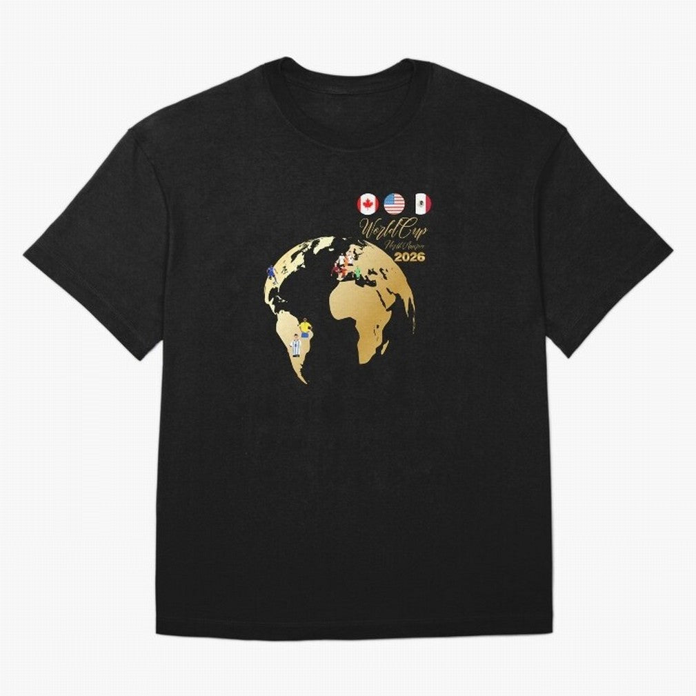 World Cup 2026 T-Shirt_70890629 Classic T-Shirt Bring International Match Energy to the FIFA World Cup 2026 USA Canada Mexico Journey through Neymar, Haaland and Cristiano Ronaldo Highlights, Portugal Pride, Football Passion, Legendary