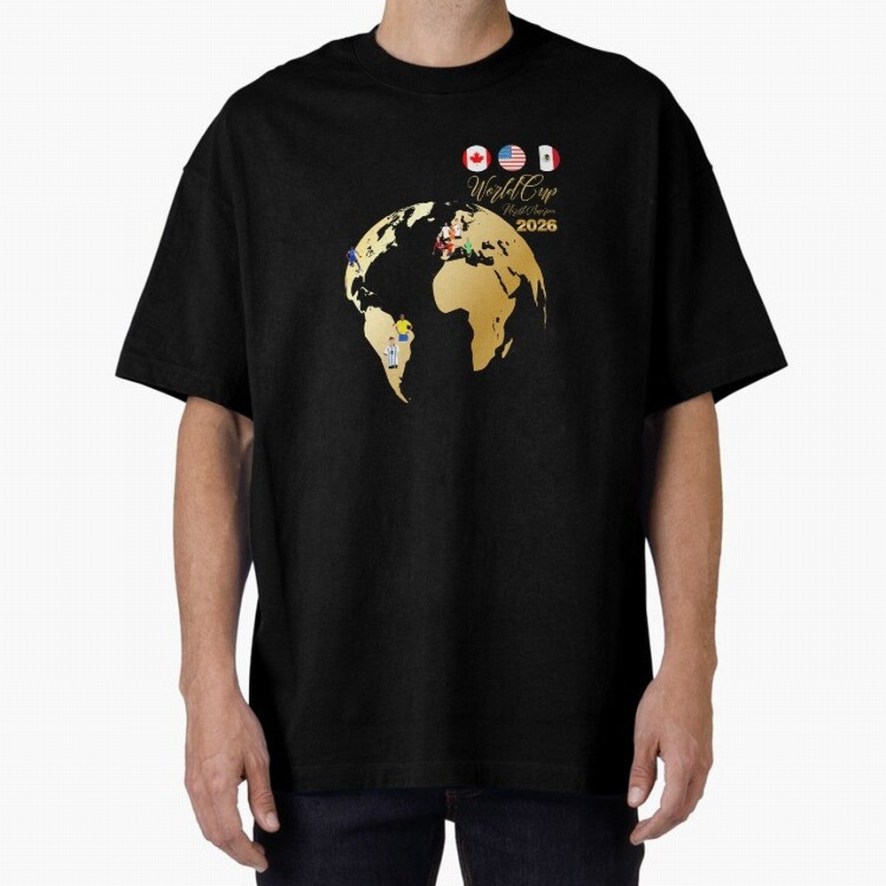 World Cup 2026 T-Shirt_70890629 Classic T-Shirt Bring International Match Energy to the FIFA World Cup 2026 USA Canada Mexico Journey through Neymar, Haaland and Cristiano Ronaldo Highlights, Portugal Pride, Football Passion, Legendary