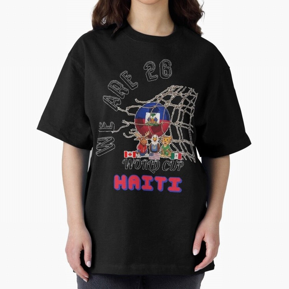 World cup 26 - Haiti Classic T-Shirt Show Love for Legendary Goals in FIFA World Cup 2026 Spirit, Driven by France, CR7 and Messi, Fan Favorite Moments, National Team Passion, Big Match Drama and Soccer History; Perfect for Supporters Who Want Bold