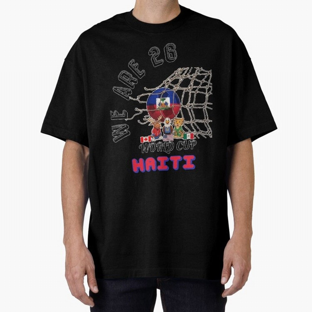 World cup 26 - Haiti Classic T-Shirt Show Love for Legendary Goals in FIFA World Cup 2026 Spirit, Driven by France, CR7 and Messi, Fan Favorite Moments, National Team Passion, Big Match Drama and Soccer History; Perfect for Supporters Who Want Bold